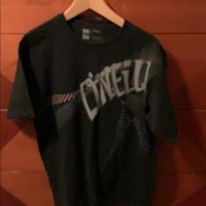 O’Neill men’s large black print t shirt